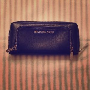 Michael Kors Genuine Pebble Leather Women's Wallet